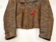 画像8: 40s SPORT TOGS ？PONY HORSE HIDE D STITCH LEATHER SPORTS JACKET (8)