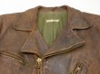 画像4: 40s SPORT TOGS ？PONY HORSE HIDE D STITCH LEATHER SPORTS JACKET (4)