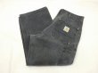 画像3: 90s Carhartt DOUBLE KNEE BLACK DUCK PAINTER WORK PANTS MADE IN USA？ (3)