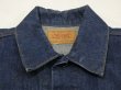 画像4: 70s Levi's 71205-0127 DARK NAVY DENIM JACKET GJ (4)