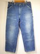 画像1: 80s Carhartt DOUBLE KNEE DENIM PAINTER WORK PANTS MADE INUSA (1)