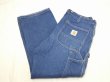 画像3: 80s Carhartt DOUBLE KNEE DENIM PAINTER WORK PANTS MADE INUSA (3)