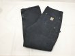 画像3: 00s '03 Carhartt DOUBLE KNEE BLACK DUCK PAINTER WORK PANTS MADE IN USA (3)