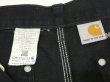 画像6: 00s '03 Carhartt DOUBLE KNEE BLACK DUCK PAINTER WORK PANTS MADE IN USA (6)