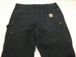 画像12: 00s '03 Carhartt DOUBLE KNEE BLACK DUCK PAINTER WORK PANTS MADE IN USA (12)