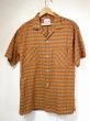 画像1: 60s Paddle＆Saddle OPEN COLLAR PLAID S/S SHIRT (1)