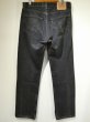 画像2: 90s Levi'ｓ501 SULFUR DYE BLACK DENIM PANTS  (2)