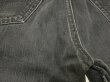 画像14: 90s Levi'ｓ501 SULFUR DYE BLACK DENIM PANTS  (14)