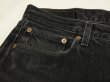 画像5: 90s Levi'ｓ501 SULFUR DYE BLACK DENIM PANTS  (5)