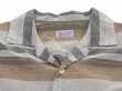 画像4: 50s Westward-Ho！by gilmar HORIZONTAL STRIPES BORDER OPEN COLLAR BOX SHIRT (4)