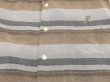 画像7: 50s Westward-Ho！by gilmar HORIZONTAL STRIPES BORDER OPEN COLLAR BOX SHIRT (7)