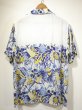 画像2: 50s VAN HEUSEN TROPICAL FLOWERS SWITCHING PATTERN HAWAIIAN SHIRT (2)