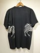 画像2: 80s Harlequin ZEBRA DESIGN PRINT T-SHIRT MADE IN USA (2)