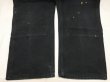 画像8: 00s Carhartt DOUBLE KNEE BLACK DUCK PAINTER WORK PANTS MADE IN USA (8)