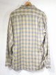 画像2: 60s Mr.TALL by Holiday OMBRE SHADOW PLAID OPEN COLLAR BOX SHIRT (2)