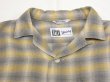 画像4: 60s Mr.TALL by Holiday OMBRE SHADOW PLAID OPEN COLLAR BOX SHIRT (4)