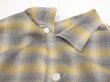 画像5: 60s Mr.TALL by Holiday OMBRE SHADOW PLAID OPEN COLLAR BOX SHIRT (5)