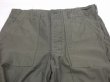 画像4: 60s '64 US ARMY OG-107 COTTON SATEEN UTILITY BAKER PANTS DEAD STOCK (4)