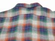 画像9: 70s ARROW CHEVELLA OMBRE SHADOW PLAID CHECK RAYON BOX SHIRT (9)