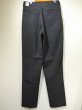 画像2: 60s RED KAP BLACK WHIPCORD WORK TROUSERS PANTS DEAD STOCK (2)