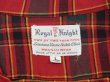 画像3: 60s ROYAL KNIGHT PLAID OPEN COLLAR SHIRT (3)