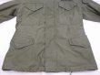 画像6: 60s US ARMY M-65 COTTON SATEEN OG-107 FIELD JACKET 1ST TYPE with CAPTAIN PATCH (6)