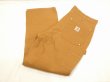 画像3: DEAD STOCK 10s Carhartt DOUBLE KNEE BROWN DUCK PAINTER WORK PANTS MADE IN USA (3)