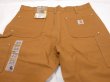 画像9: DEAD STOCK 10s Carhartt DOUBLE KNEE BROWN DUCK PAINTER WORK PANTS MADE IN USA (9)