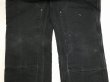 画像6: 10s Carhartt DOUBLE KNEE BLACK DUCK PAINTER WORK PANTS MADE IN USA (6)