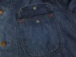 画像6: 50s PENNEY'S BIG MAC DENIM CHORE JACKET COVERALL with BLANKET LINER (6)