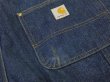 画像10: 00s Carhartt DOUBLE KNEE DENIM PAINTER WORK PANTS  (10)