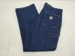 画像3: 00s Carhartt DOUBLE KNEE DENIM PAINTER WORK PANTS  (3)