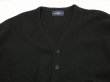 画像5: 80s ROBERT BRUCE BLACK WOOL CARDIGAN 2XL (5)