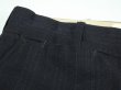 画像5: 30s UNKNOWN LATTICE WOOL TROUSERS PANTS SLACKS with NRA CODE (5)