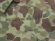 画像7: 40s US MARINE CORPS USMC FROG SKIN CAMO HBT PARAMARINE JUMP JACKET with STENCIL (7)