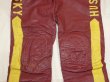 画像9: 60s 70s HUSKY （Husqvarna） by ABC CUSTOM LEATHERS MOTOCROSS MX LEATHER PANTS (9)