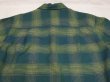 画像11: 60s Penney's TOWNCRAFT Plus GLADATION PLAID WOOL LOOP COLLAR BOX SHIRT (11)