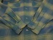 画像10: 60s Penney's TOWNCRAFT Plus GLADATION PLAID WOOL LOOP COLLAR BOX SHIRT (10)