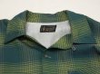 画像4: 60s Penney's TOWNCRAFT Plus GLADATION PLAID WOOL LOOP COLLAR BOX SHIRT (4)