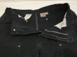 画像6: 10s Carhartt DOUBLE KNEE BLACK DUCK WORK PANTS MADE IN USA (6)