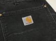 画像11: 10s Carhartt DOUBLE KNEE BLACK DUCK WORK PANTS MADE IN USA (11)