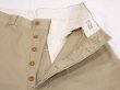 画像6: 50s US ARMY COTTON UNIFORM TWILL KHAKI CHINO TROUSERS PANTS (6)