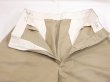 画像7: 50s US ARMY COTTON UNIFORM TWILL KHAKI CHINO TROUSERS PANTS (7)