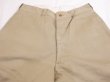 画像4: 50s US ARMY COTTON UNIFORM TWILL KHAKI CHINO TROUSERS PANTS (4)