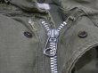 画像5: 60s 1965 US ARMY M-65 COTTON SATEEN OG-107 FIELD JACKET 1ST TYPE ALUMINUM ZIPPER S-R (5)