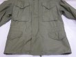 画像5: 60s 1965 US ARMY M-65 COTTON SATEEN OG-107 FIELD JACKET 1ST TYPE ALUMINUM ZIPPER S-S (5)