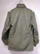 画像2: 60s US ARMY M-65 COTTON SATEEN OG-107 FIELD JACKET 1ST TYPE with CAPTAIN PATCH (2)