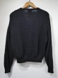 画像2: 60s Barclay BLACK ALPACA WOOL CARDIGAN (2)