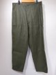 画像1: 70s '75 US ARMY OG-107 UTILITY BAKER PANTS DEAD STOCK (1)