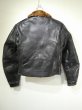 画像2: 50s PENNEY'S HORSE HIDE DOUBLE (W) RIDERS JACKET (2)